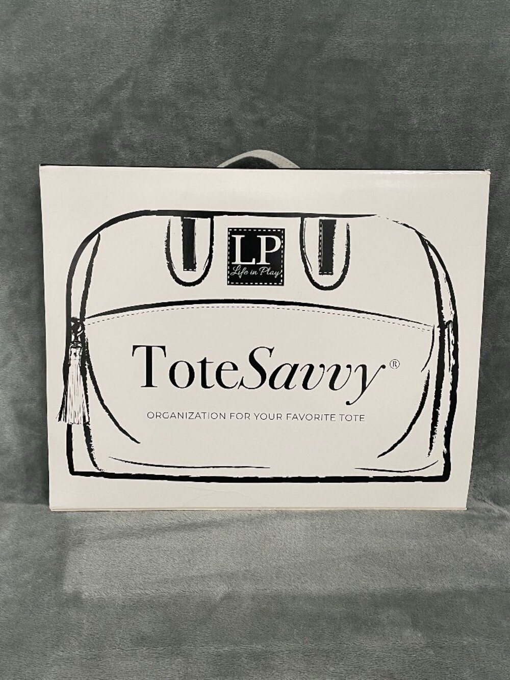 ToteSavvy Original Diaper Bag Organizer Insert - 11 Pockets in Grey